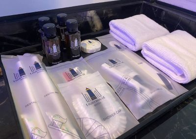 Lighthouse Hotel Semporna Complimentary Toiletries